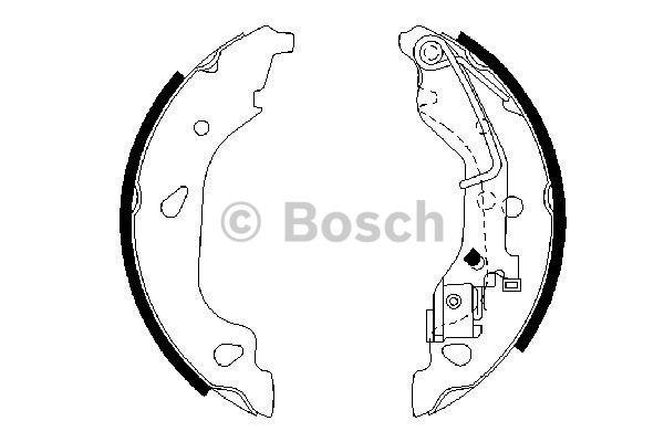 Bosch Brake shoe set – price 99 PLN