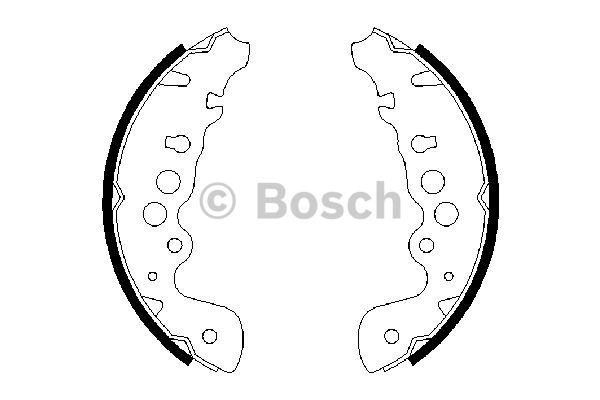 Bosch Brake shoe set – price 99 PLN