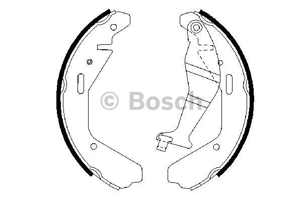 Bosch Brake shoe set – price [object Object] PLN