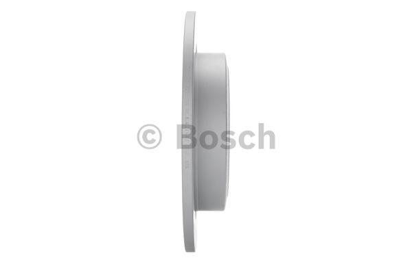 Rear brake disc, non-ventilated Bosch 0 986 478 601