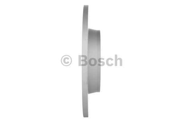 Rear brake disc, non-ventilated Bosch 0 986 478 871