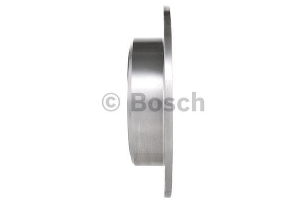 Rear brake disc, non-ventilated Bosch 0 986 478 877
