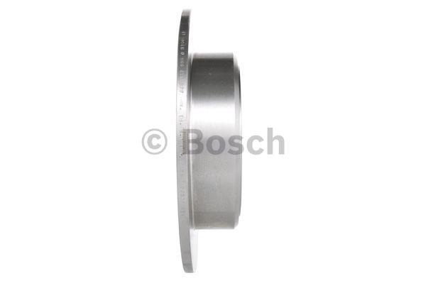 Bosch Rear brake disc, non-ventilated – price 141 PLN