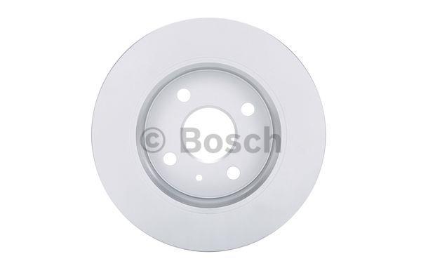 Rear brake disc, non-ventilated Bosch 0 986 478 882