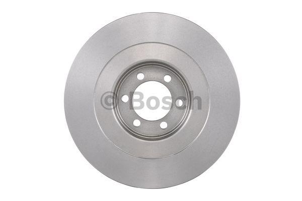 Unventilated front brake disc Bosch 0 986 478 885