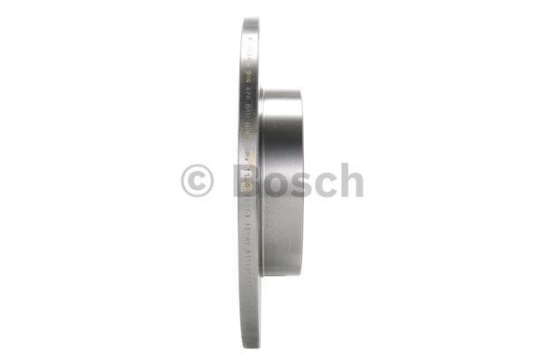 Bosch Unventilated front brake disc – price 113 PLN
