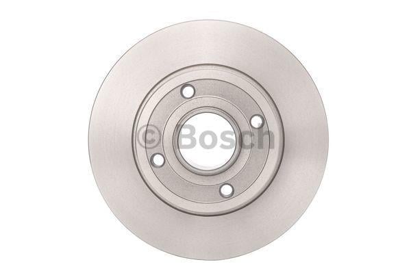 Rear brake disc, non-ventilated Bosch 0 986 479 007
