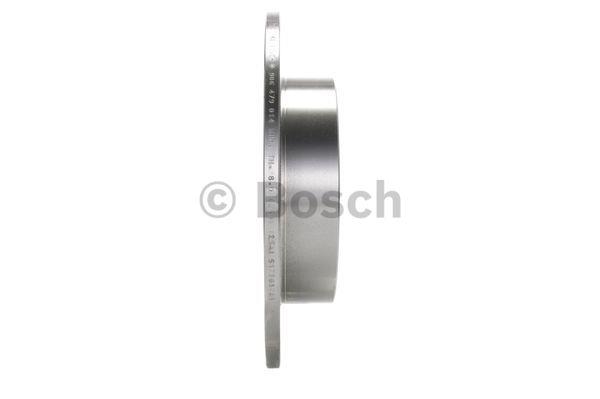 Rear solid brake disc Bosch 0 986 479 014