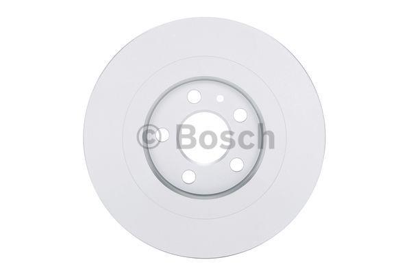 Rear brake disc, non-ventilated Bosch 0 986 479 064