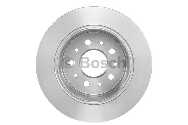 Rear brake disc, non-ventilated Bosch 0 986 479 065