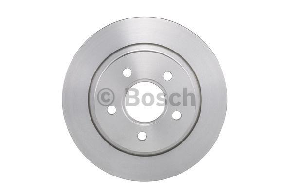 Rear brake disc, non-ventilated Bosch 0 986 479 070