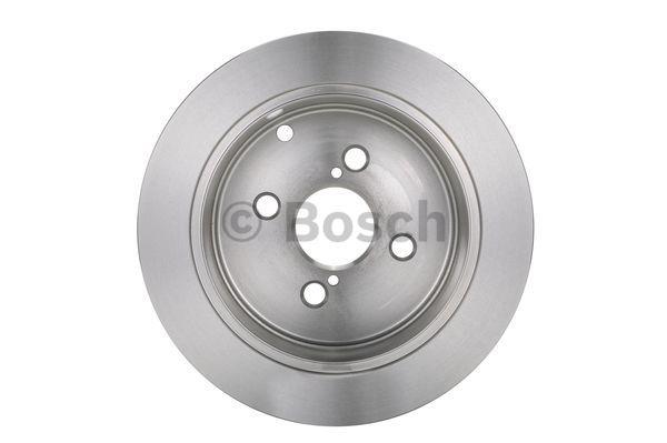 Rear brake disc, non-ventilated Bosch 0 986 479 086