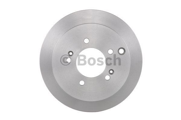 Rear brake disc, non-ventilated Bosch 0 986 479 126