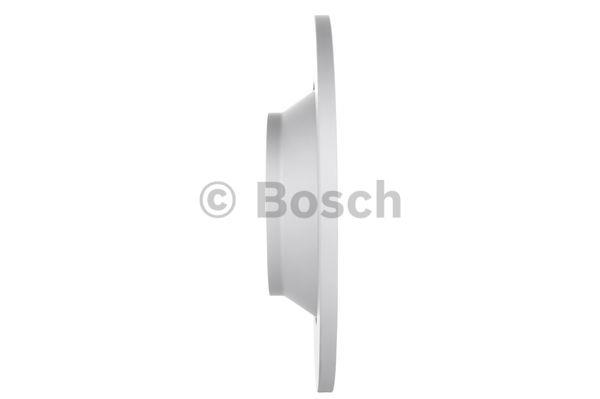 Rear brake disc, non-ventilated Bosch 0 986 479 257