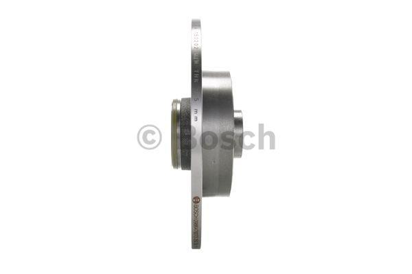 Rear brake disc, non-ventilated Bosch 0 986 479 273