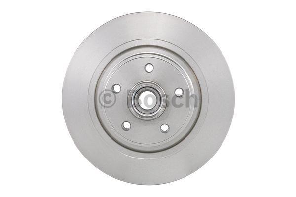 Rear brake disc, non-ventilated Bosch 0 986 479 276