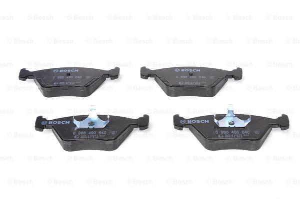 Brake pad set Bosch 0 986 490 640