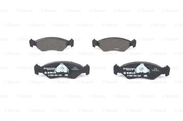 Brake pad set Bosch 0 986 492 020