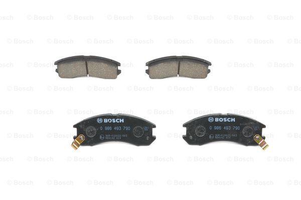 Brake pad set Bosch 0 986 493 790