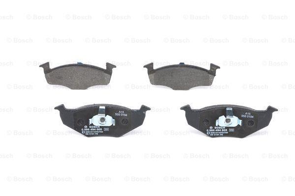 Front disc brake pads, set Bosch 0 986 494 005