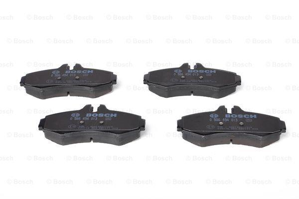 Brake pad set Bosch 0 986 494 013