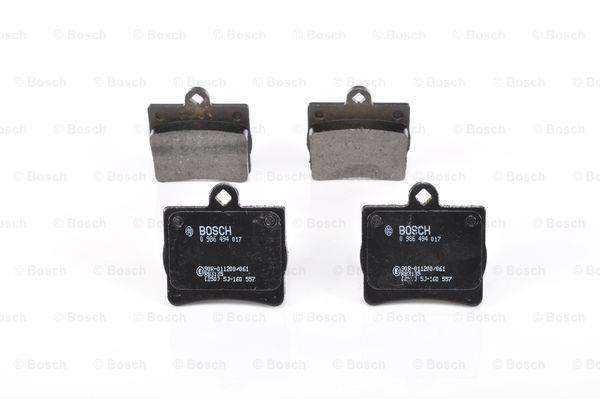 Brake pad set Bosch 0 986 494 017