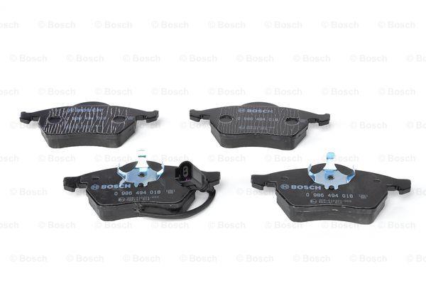 Brake pad set Bosch 0 986 494 018