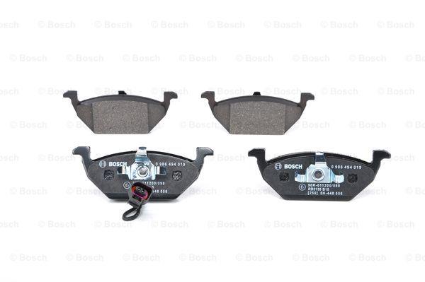 Brake Pad Set, disc brake Bosch 0 986 494 019