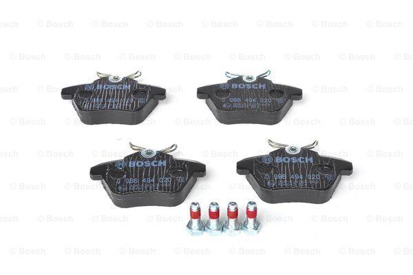Brake pad set Bosch 0 986 494 020