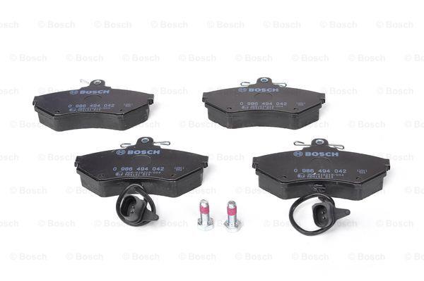 Brake pad set Bosch 0 986 494 042