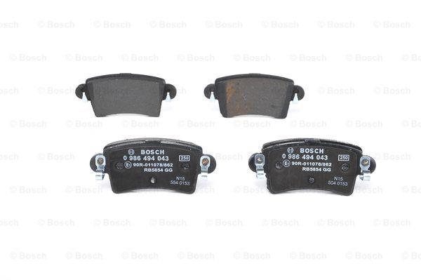 Bosch Brake pad set – price 122 PLN