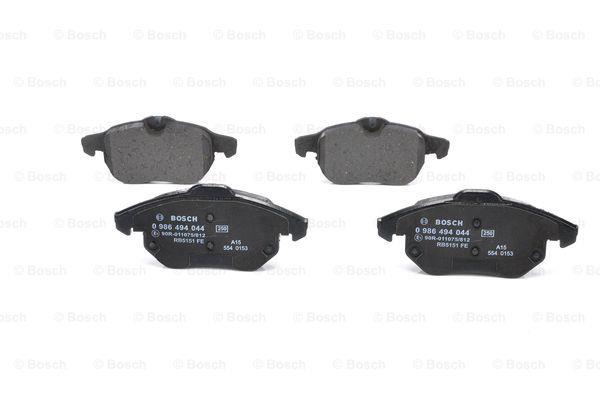 Brake Pad Set, disc brake Bosch 0 986 494 044