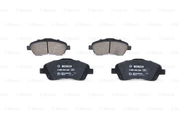 Brake pad set Bosch 0 986 494 054