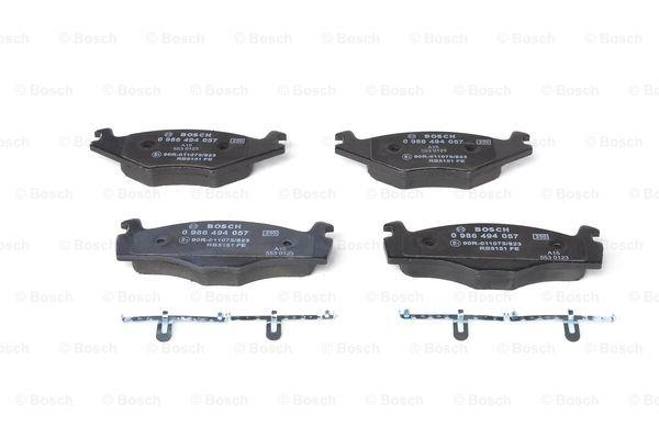 Brake pad set Bosch 0 986 494 057
