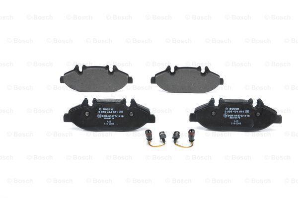 Brake Pad Set, disc brake Bosch 0 986 494 081