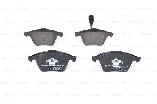 Bosch Brake pad set – price [object Object] PLN