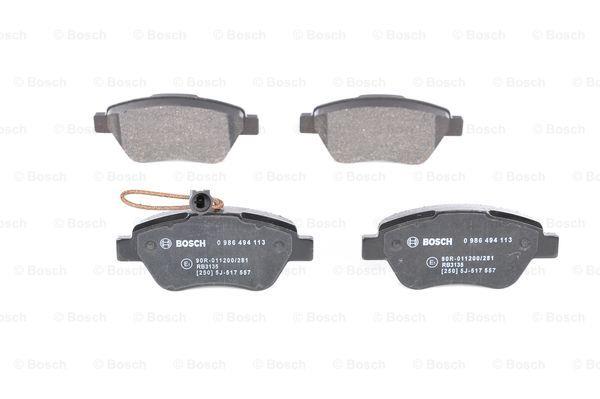 Bosch Brake pad set – price 115 PLN