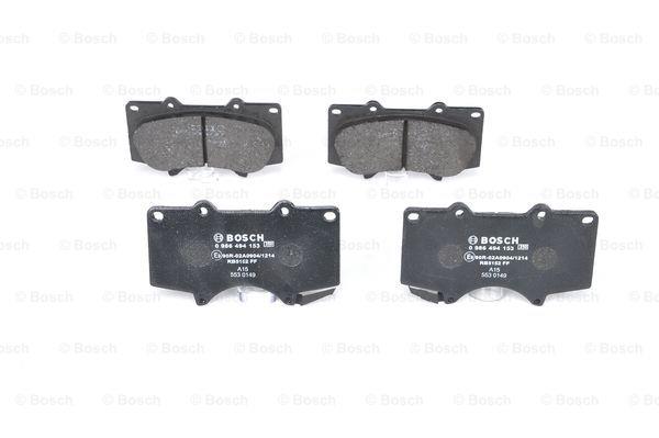 Bosch Brake pad set – price 143 PLN