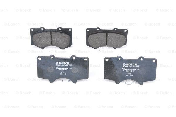 Brake pad set Bosch 0 986 494 153
