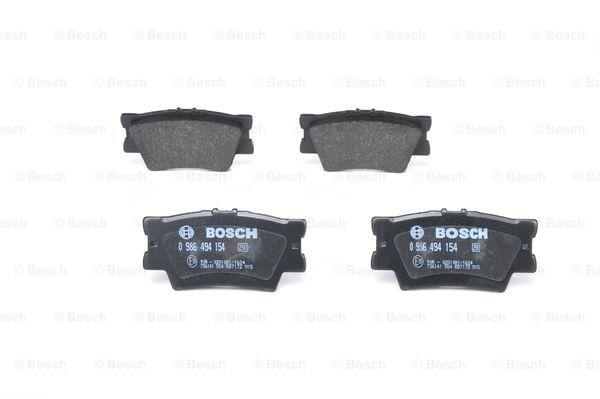 Brake pad set Bosch 0 986 494 154