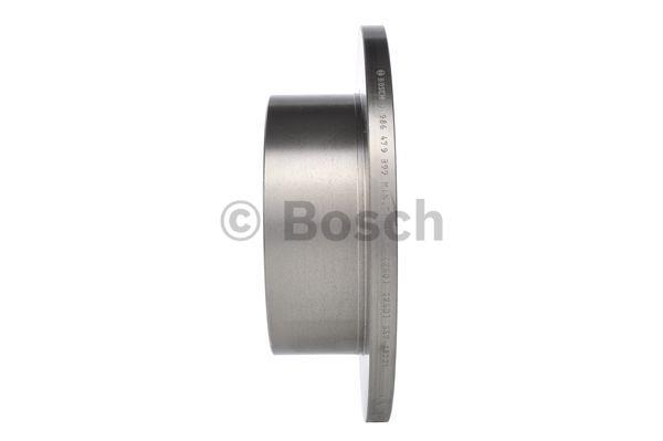 Bosch Rear brake disc, non-ventilated – price 202 PLN
