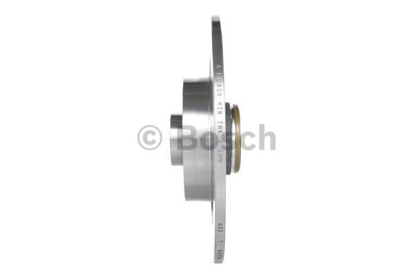 Rear brake disc, non-ventilated Bosch 0 986 479 445