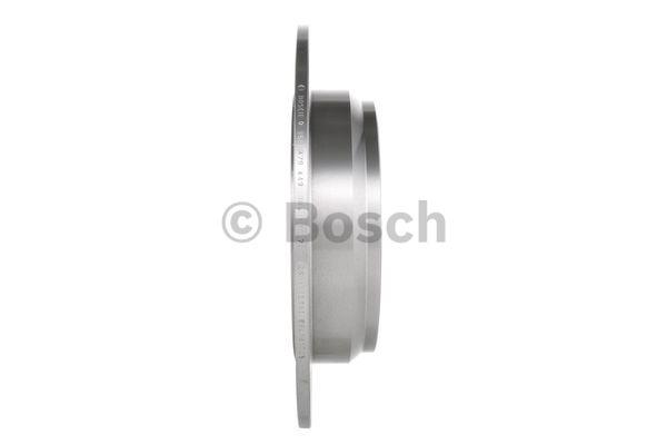 Rear brake disc, non-ventilated Bosch 0 986 479 449
