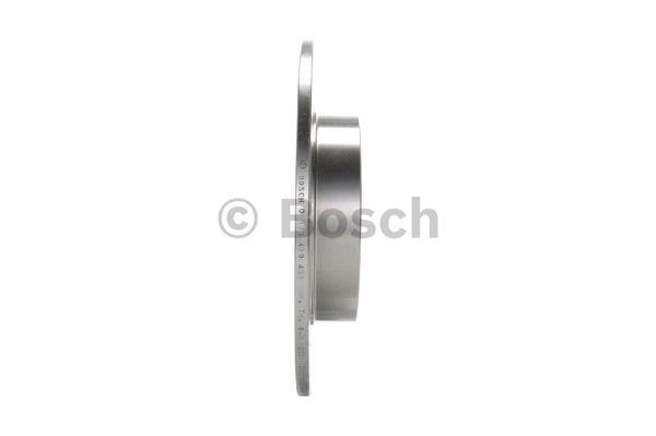 Rear brake disc, non-ventilated Bosch 0 986 479 451