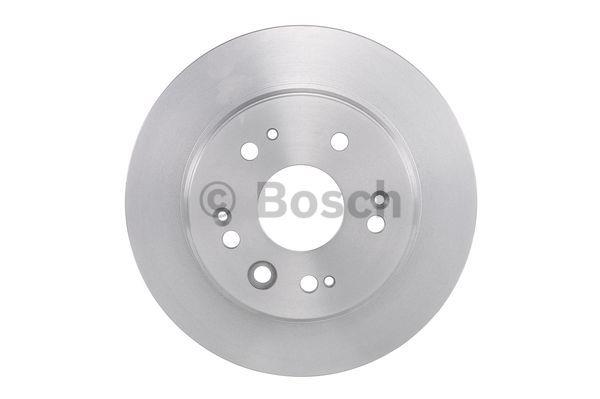 Rear brake disc, non-ventilated Bosch 0 986 479 505