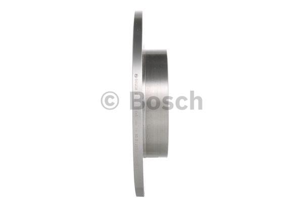 Rear brake disc, non-ventilated Bosch 0 986 479 645