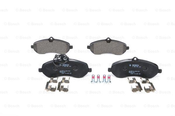 Brake pad set Bosch 0 986 494 163