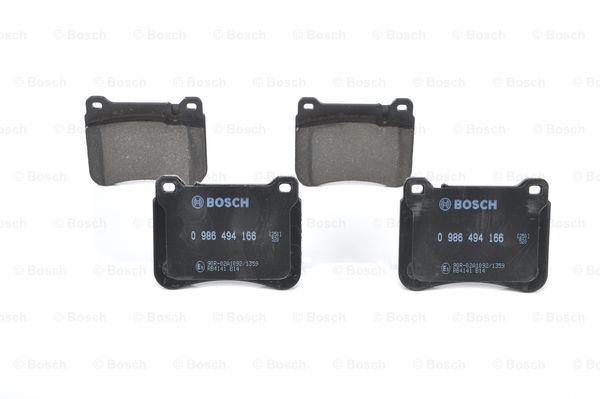 Brake pad set Bosch 0 986 494 166