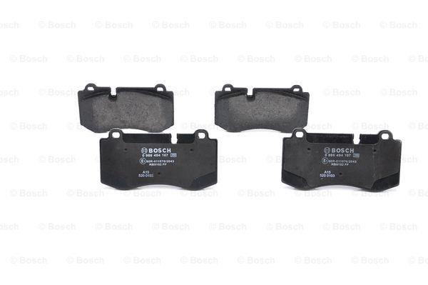 Brake pad set Bosch 0 986 494 167
