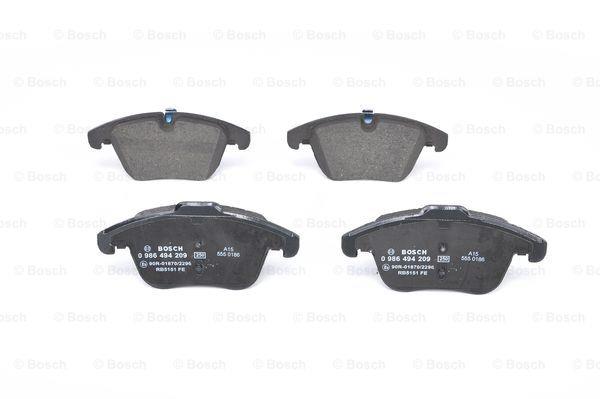 Bosch Brake pad set – price 239 PLN